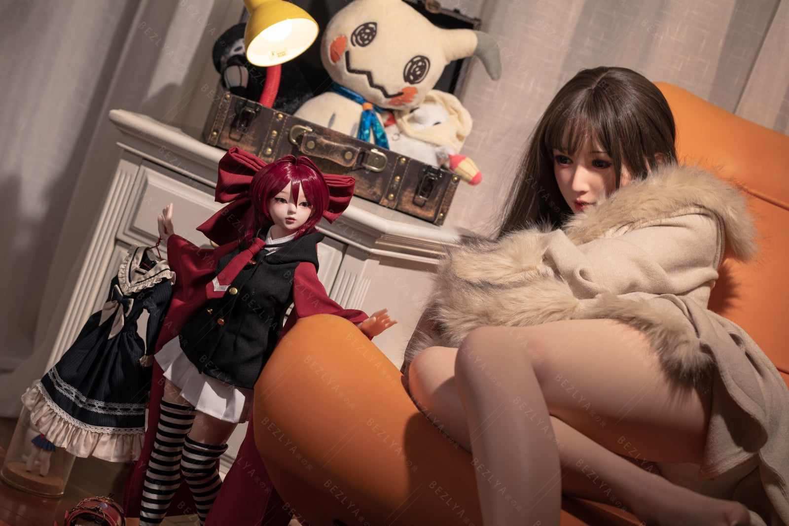 Lychee muñeca sexual (Bezlya Doll 60 cm copa C 2.2 silicona)