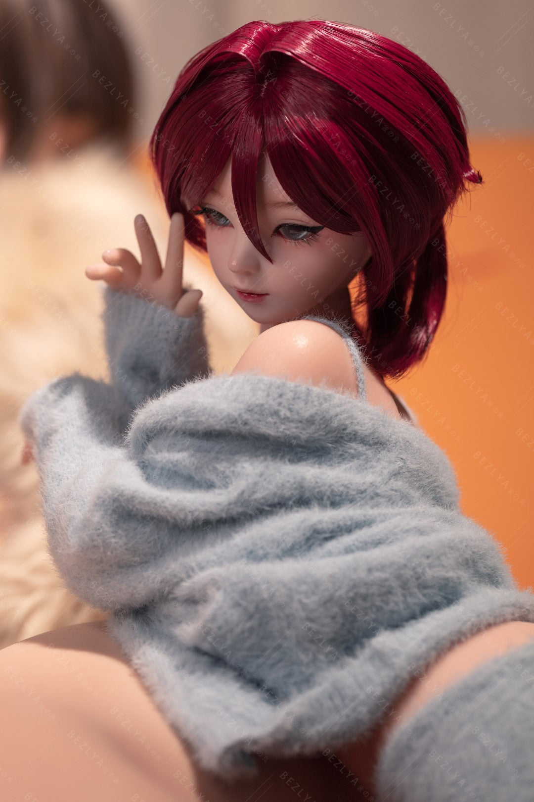 Lychee muñeca sexual (Bezlya Doll 60 cm copa C 2.2 silicona)