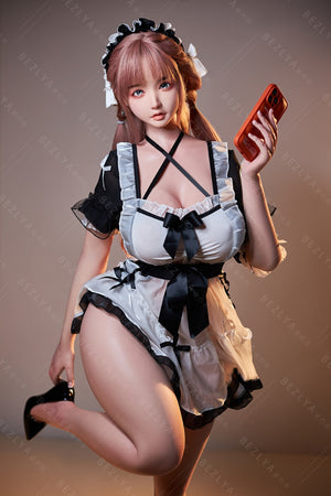 Boneca sexual de baunilha (Bezlya Doll 155cm H-Kupa 2.1 silicone)