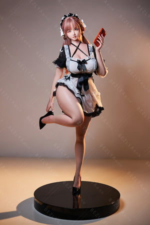 Boneca sexual de baunilha (Bezlya Doll 155cm H-Kupa 2.1 silicone)
