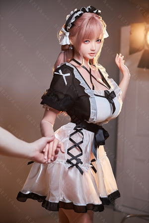 Boneca sexual de baunilha (Bezlya Doll 155cm H-Kupa 2.1 silicone)