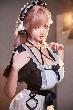 Boneca sexual de baunilha (Bezlya Doll 155cm H-Kupa 2.1 silicone)