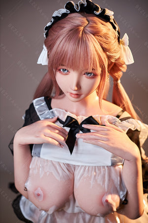 Boneca sexual de baunilha (Bezlya Doll 155cm H-Kupa 2.1 silicone)