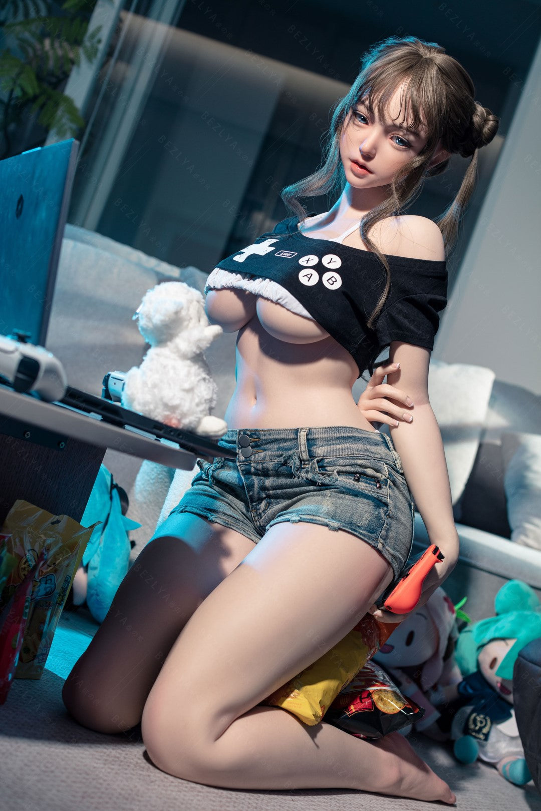 Boneca Sexual Campânula (Bezlya Doll Copo E de 155cm 2.2CF Silicone)