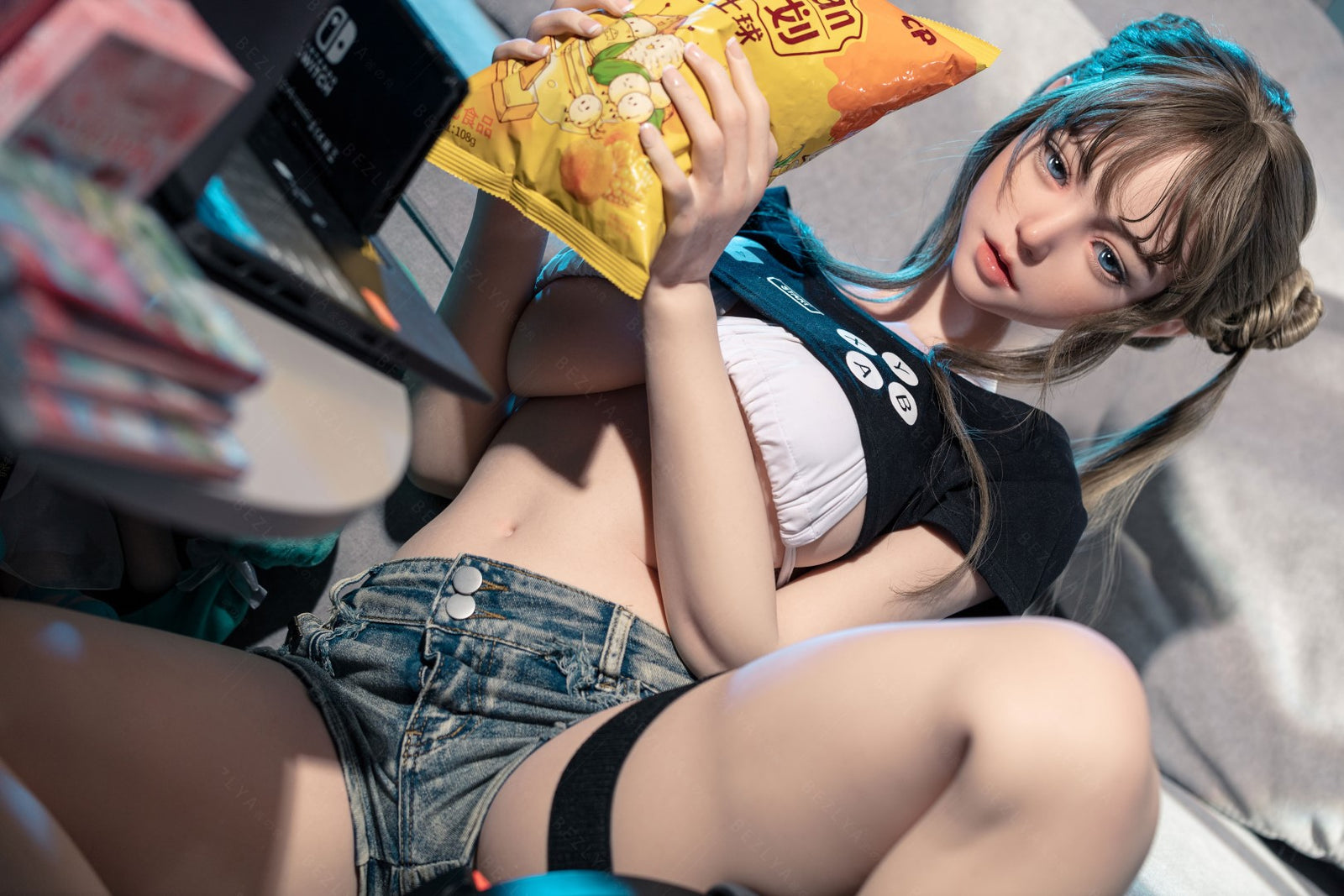 Boneca Sexual Campânula (Bezlya Doll Copo E de 155cm 2.2CF Silicone)