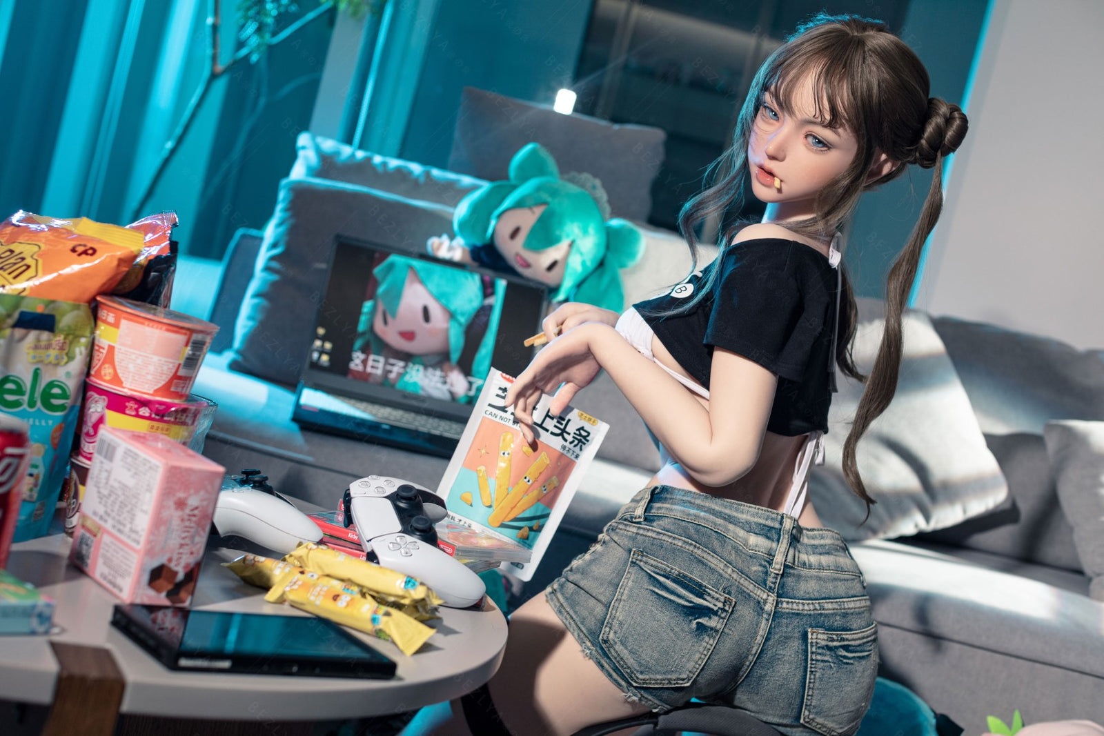 Boneca Sexual Campânula (Bezlya Doll Copo E de 155cm 2.2CF Silicone)