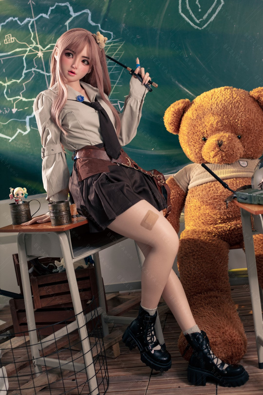 Convallaria muñeca sexual (Bezlya Doll 155cm B copa 2.1 Silicona)