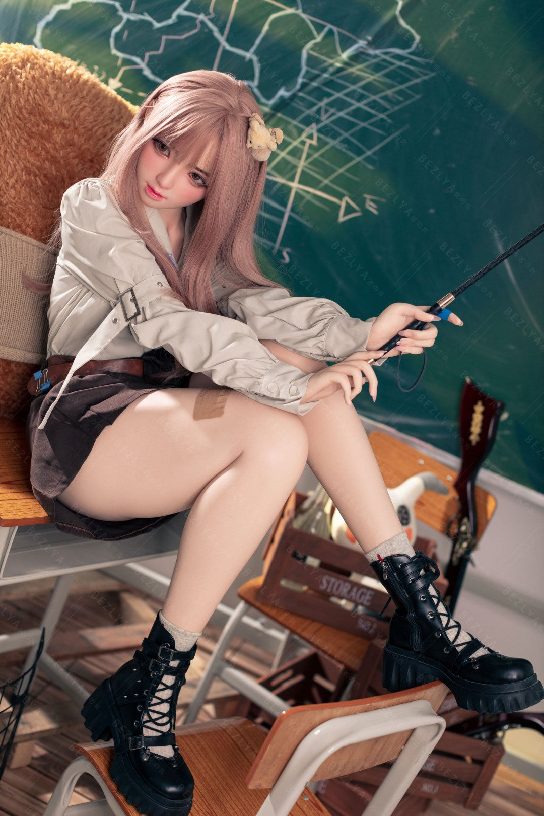 Convallaria muñeca sexual (Bezlya Doll 155cm B copa 2.1 Silicona)