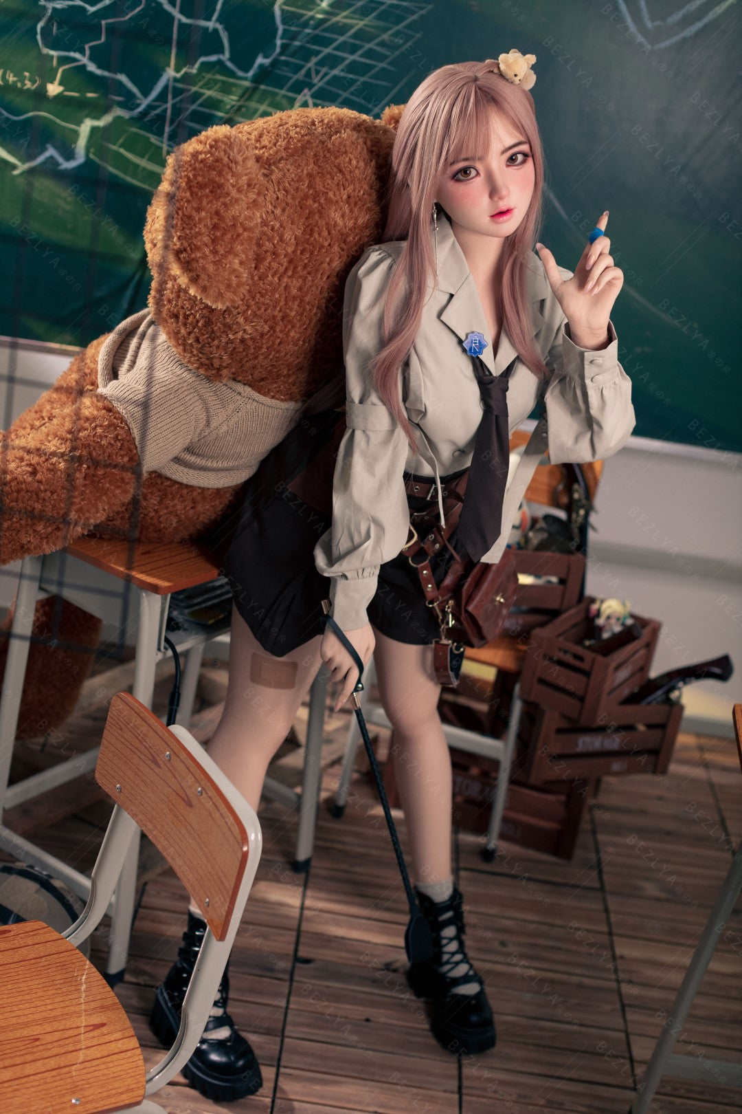 Convallaria muñeca sexual (Bezlya Doll 155cm B copa 2.1 Silicona)