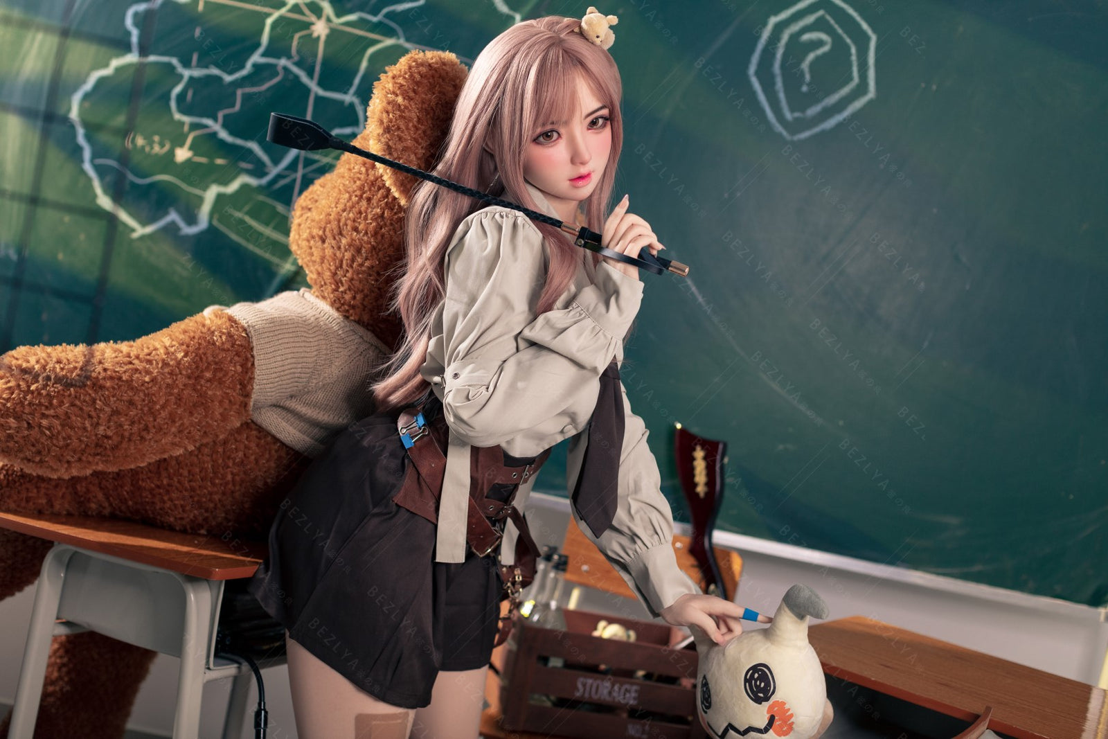 Convallaria muñeca sexual (Bezlya Doll 155cm B copa 2.1 Silicona)