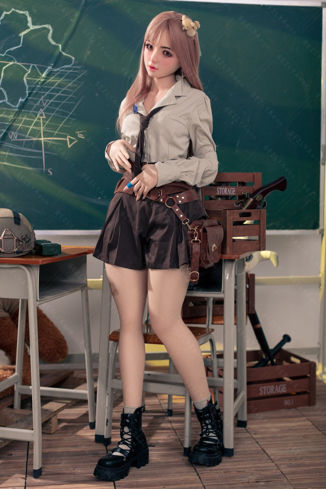 Convallaria muñeca sexual (Bezlya Doll 155cm B copa 2.1 Silicona)