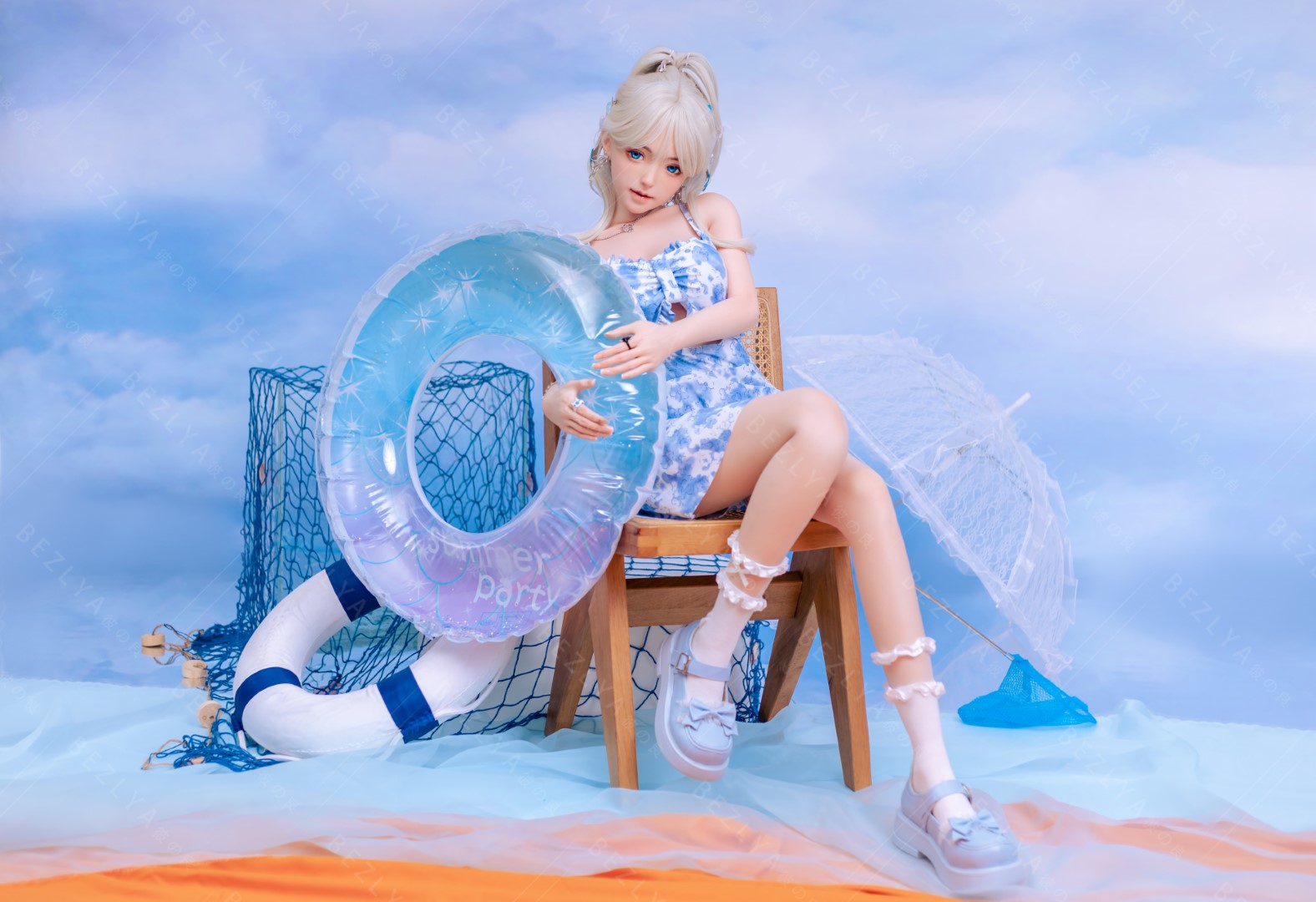 Pisum muñeca sexual (Bezlya Doll 149 cm copa D 2.1 silicona)