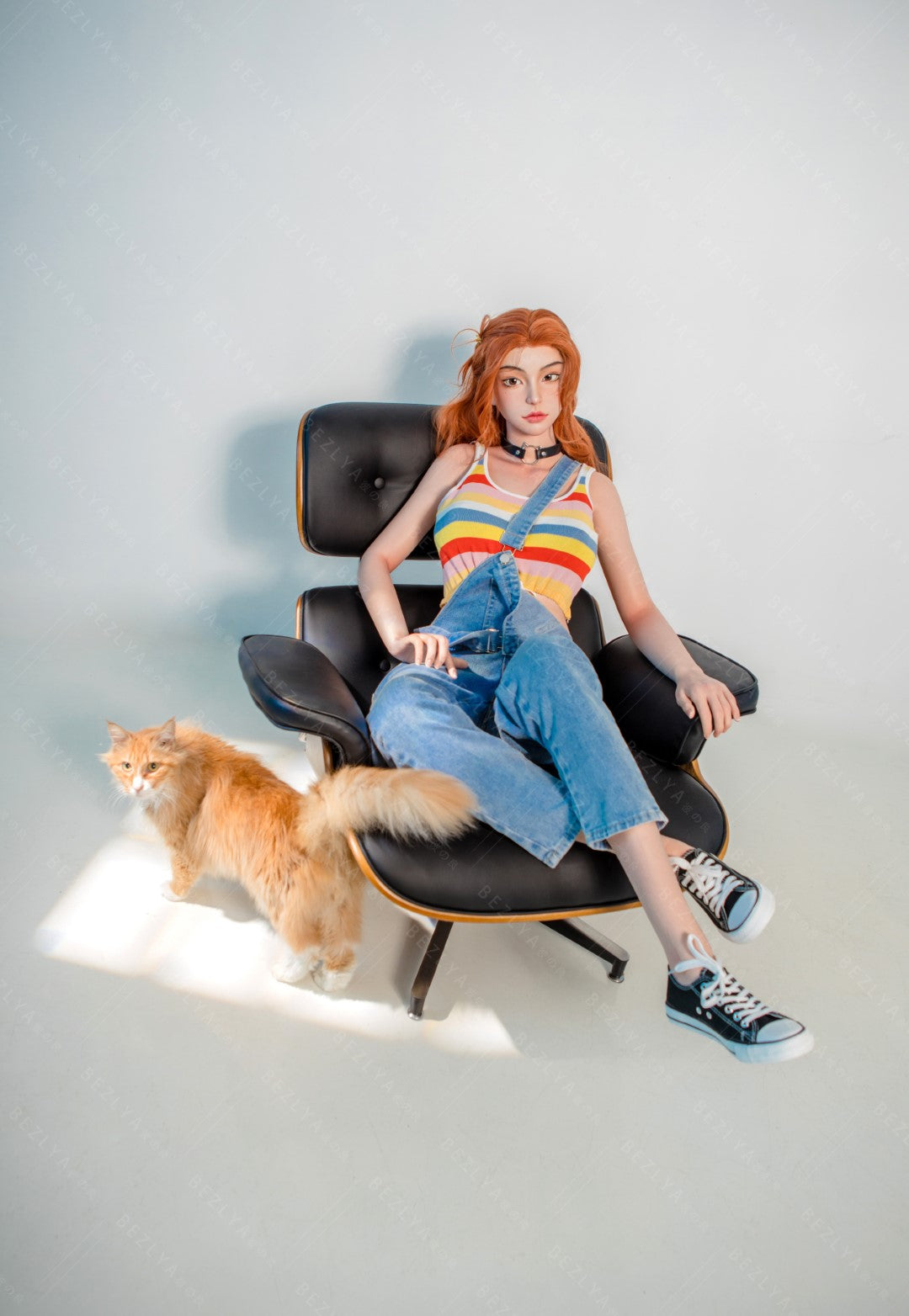 Aglaia muñeca sexual (Bezlya Doll 163 cm copa C 2.1 silicona)