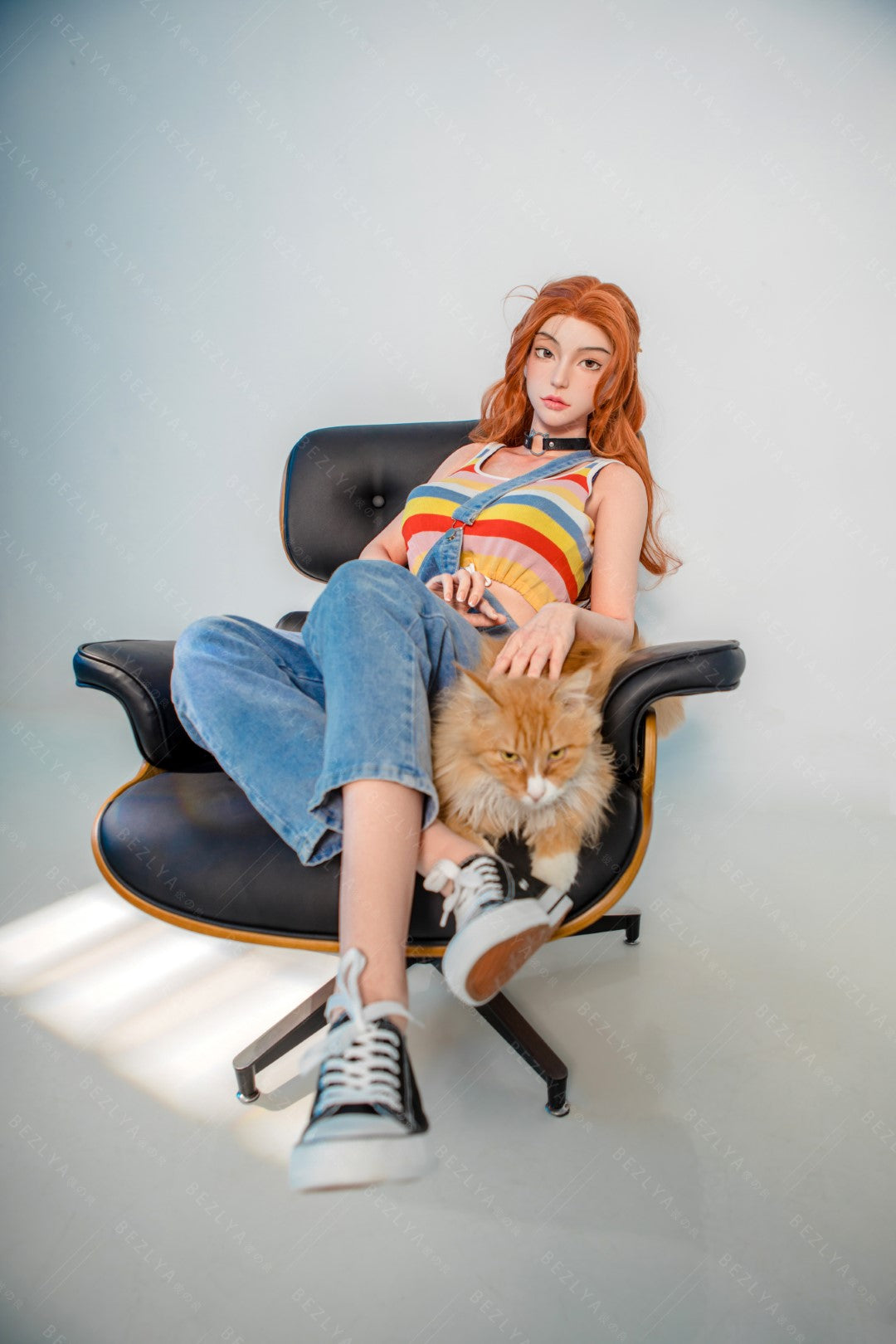 Aglaia muñeca sexual (Bezlya Doll 163 cm copa C 2.1 silicona)