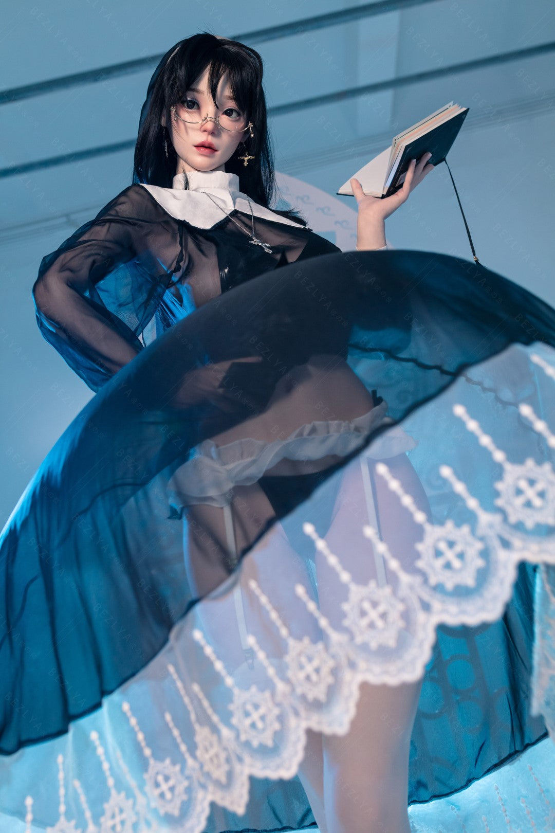 Albizia muñeca sexual (Bezlya Doll 168cm copa F 2.2U Silicona)