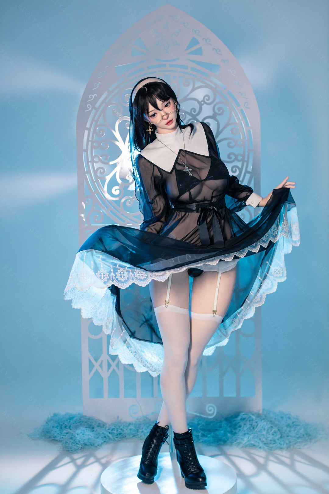 Albizia muñeca sexual (Bezlya Doll 168cm copa F 2.2U Silicona)