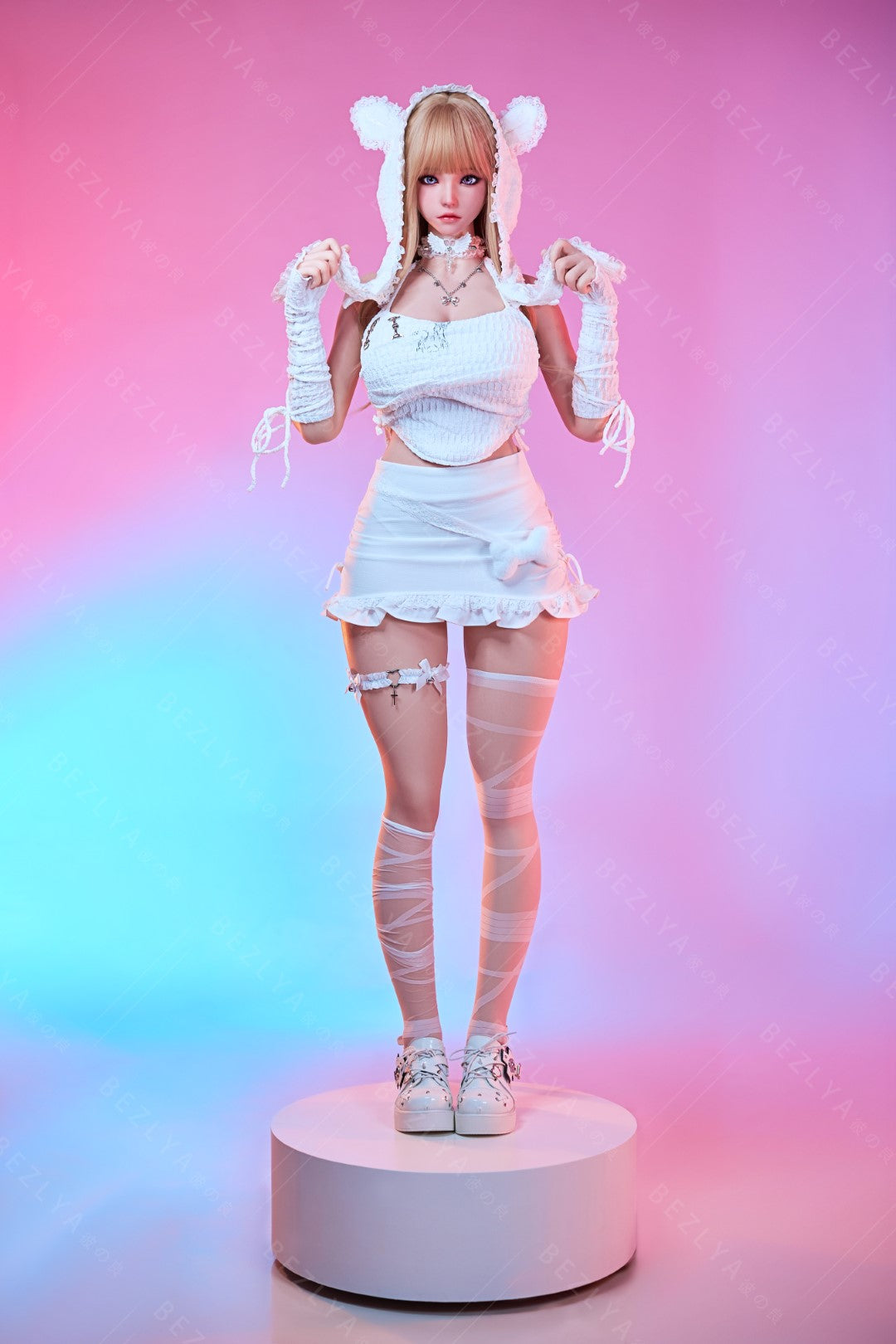 Boneca sexual Calla (Bezlya Doll Copo E de 155cm 2.2CF Silicone)