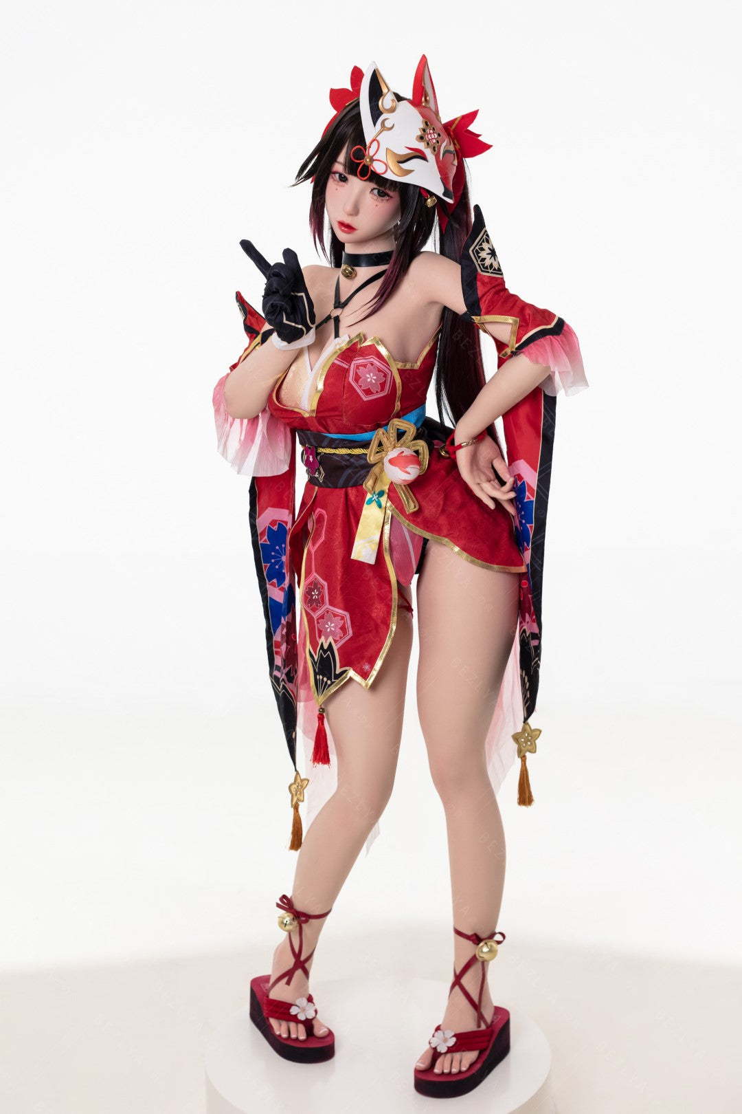 Boneca sexual brilhante (Bezlya Doll Copo E de 155cm 2.2CF Silicone)