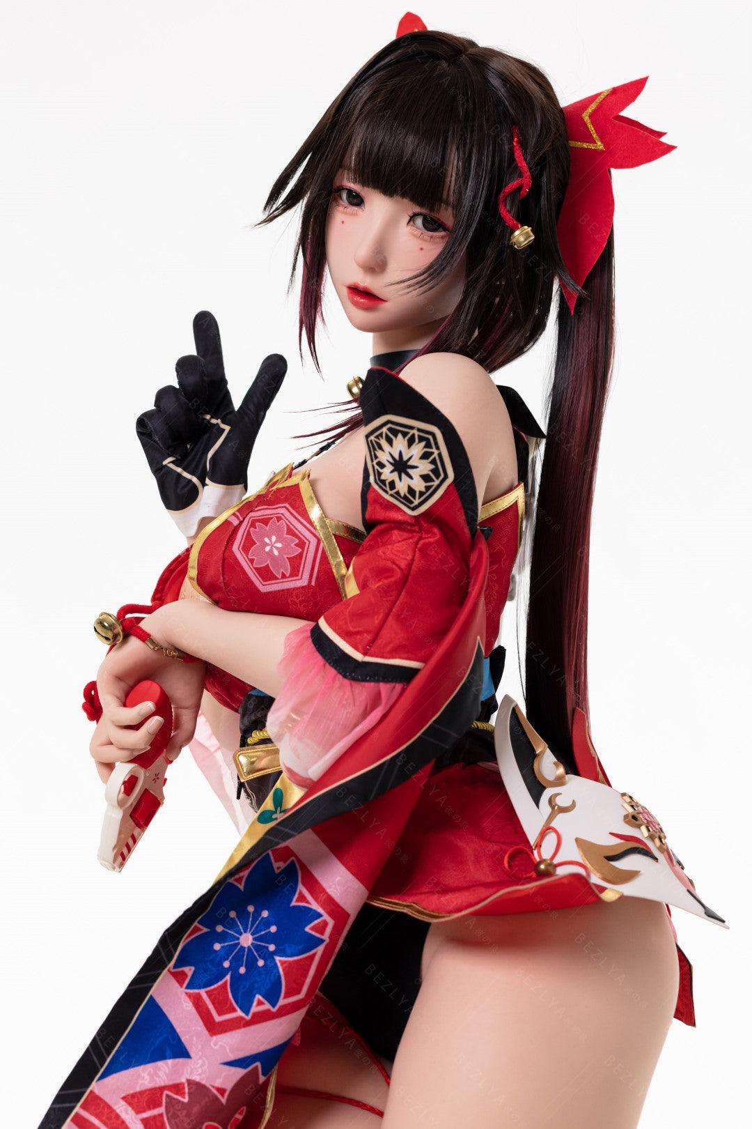 Boneca sexual brilhante (Bezlya Doll Copo E de 155cm 2.2CF Silicone)