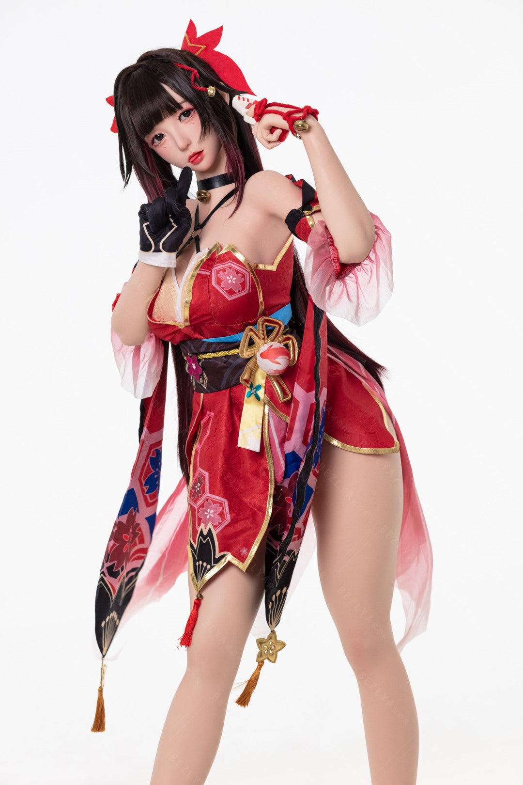 Boneca sexual brilhante (Bezlya Doll Copo E de 155cm 2.2CF Silicone)