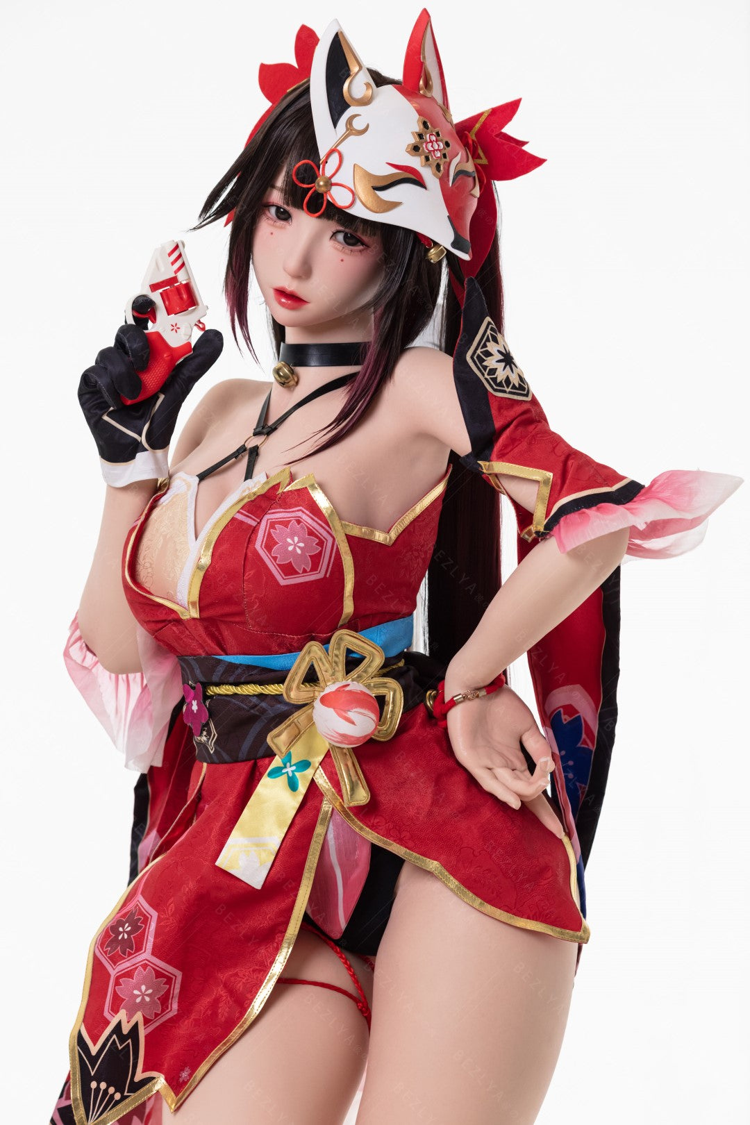 Boneca sexual brilhante (Bezlya Doll Copo E de 155cm 2.2CF Silicone)