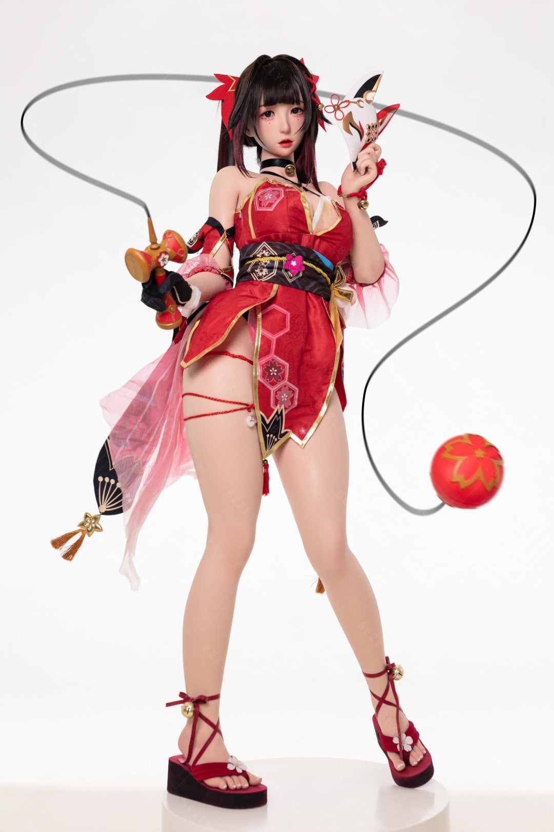 Boneca sexual brilhante (Bezlya Doll Copo E de 155cm 2.2CF Silicone)