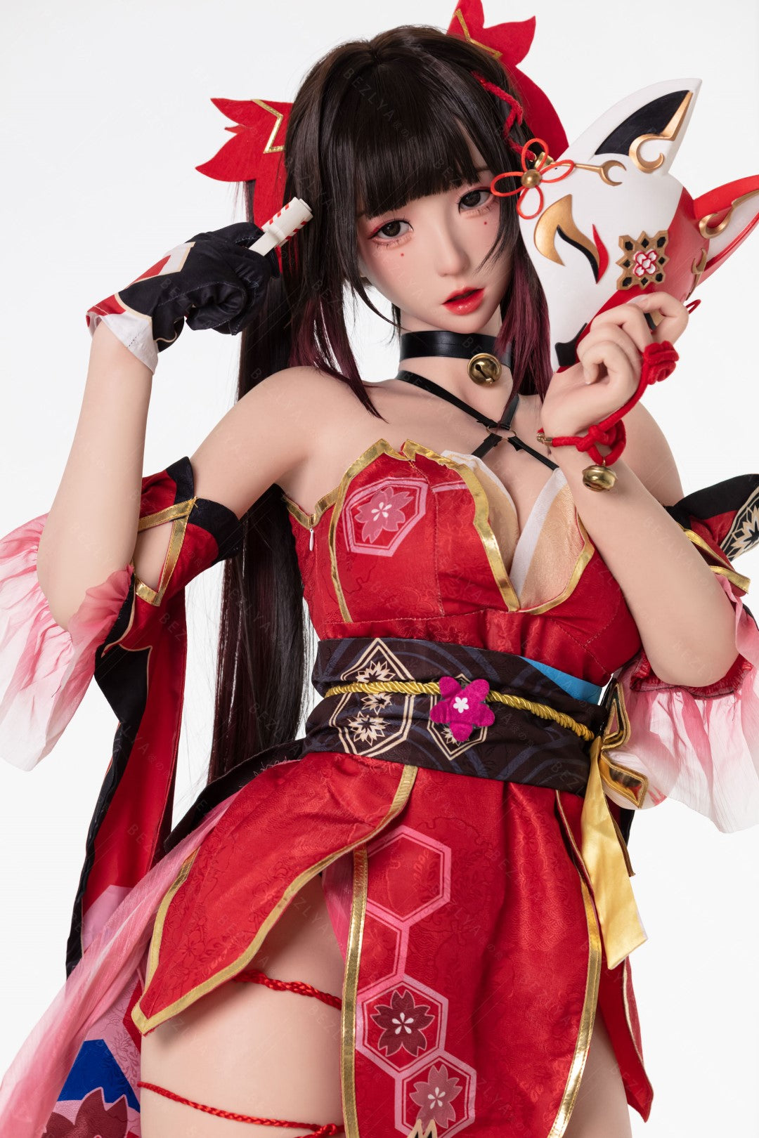 Boneca sexual brilhante (Bezlya Doll Copo E de 155cm 2.2CF Silicone)