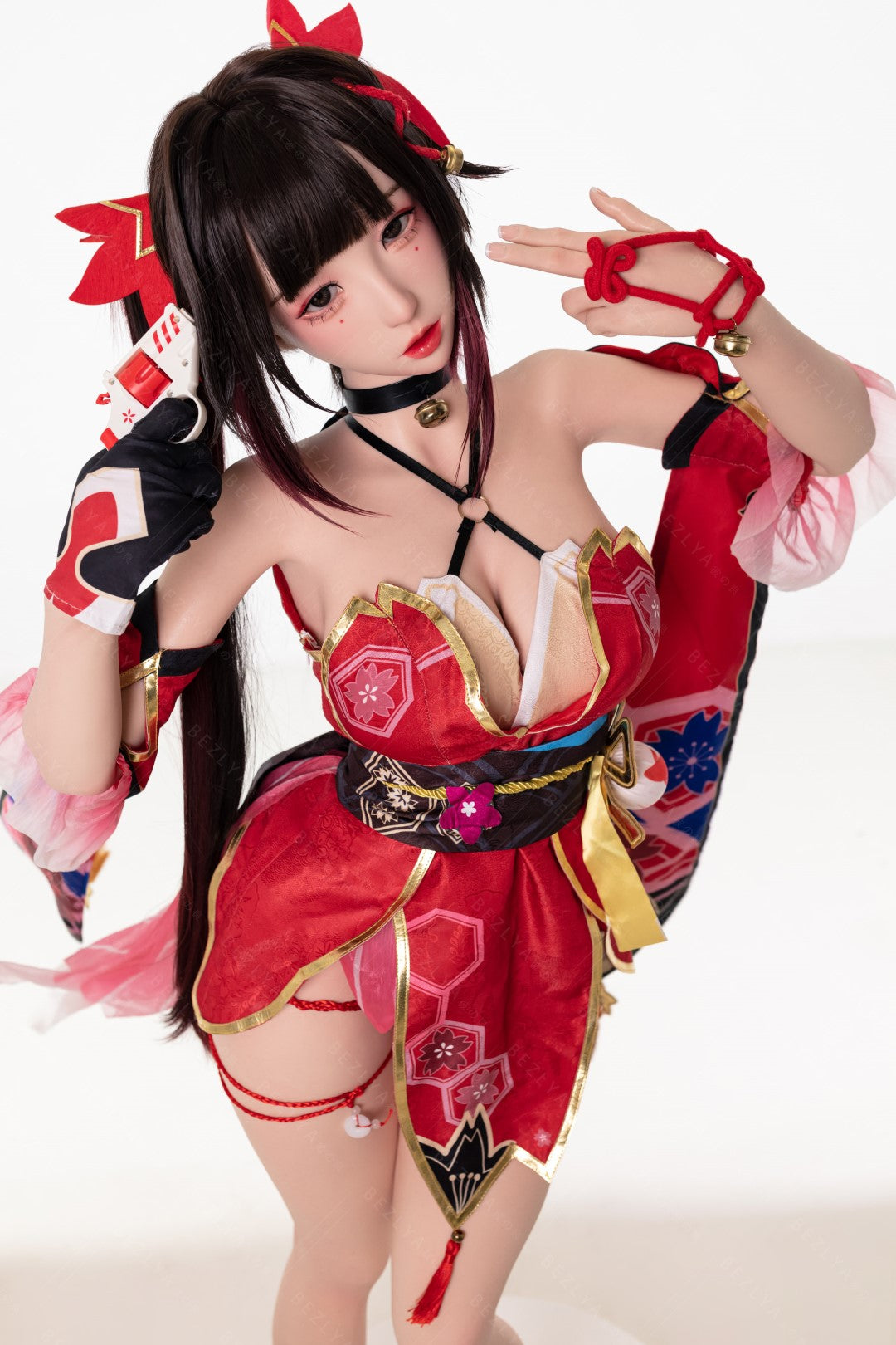 Boneca sexual brilhante (Bezlya Doll Copo E de 155cm 2.2CF Silicone)