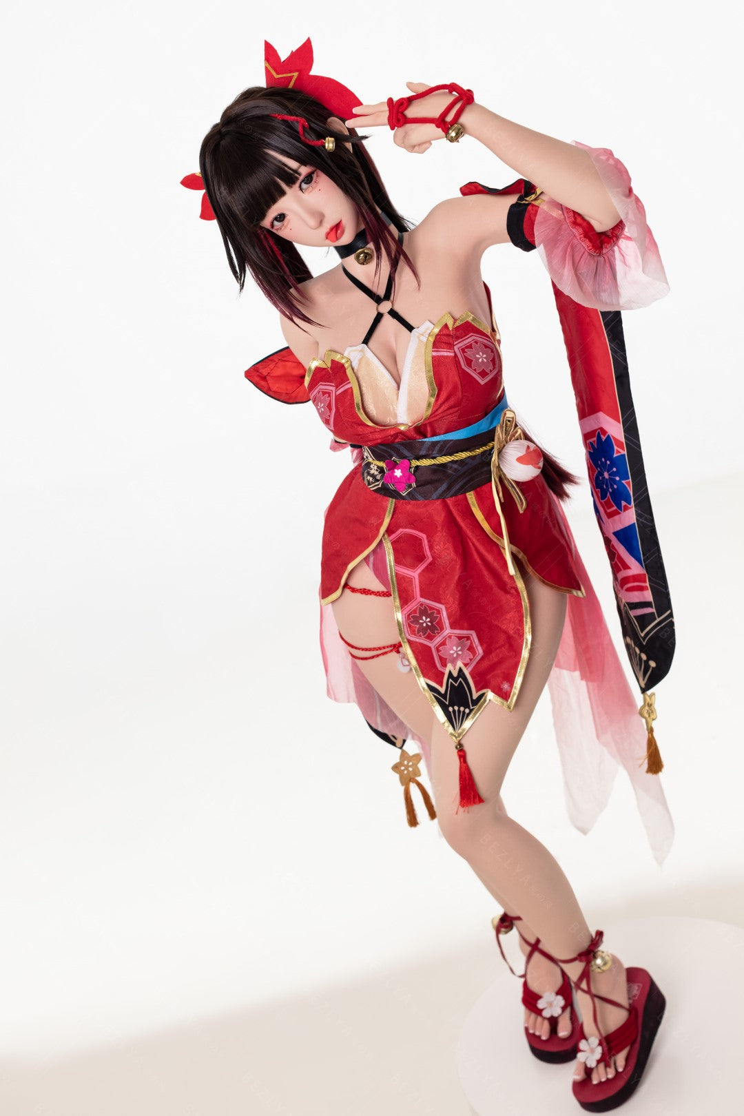 Boneca sexual brilhante (Bezlya Doll Copo E de 155cm 2.2CF Silicone)