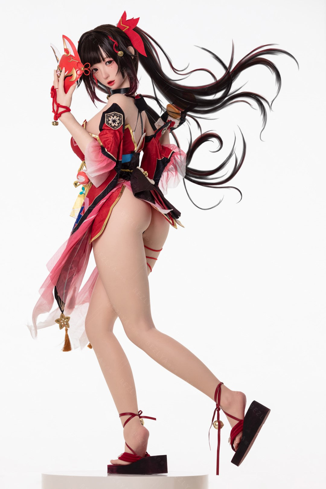 Boneca sexual brilhante (Bezlya Doll Copo E de 155cm 2.2CF Silicone)