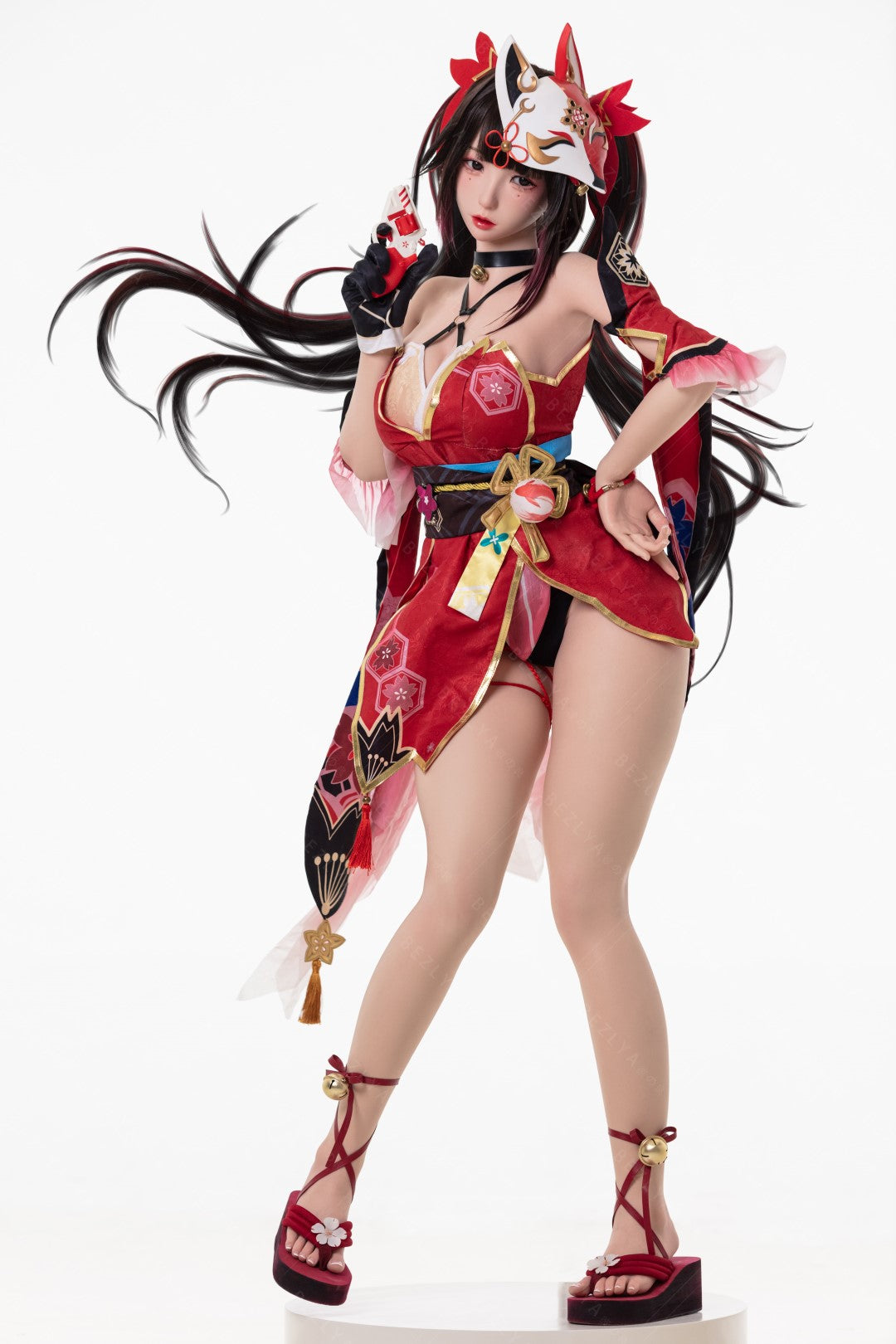 Boneca sexual brilhante (Bezlya Doll Copo E de 155cm 2.2CF Silicone)