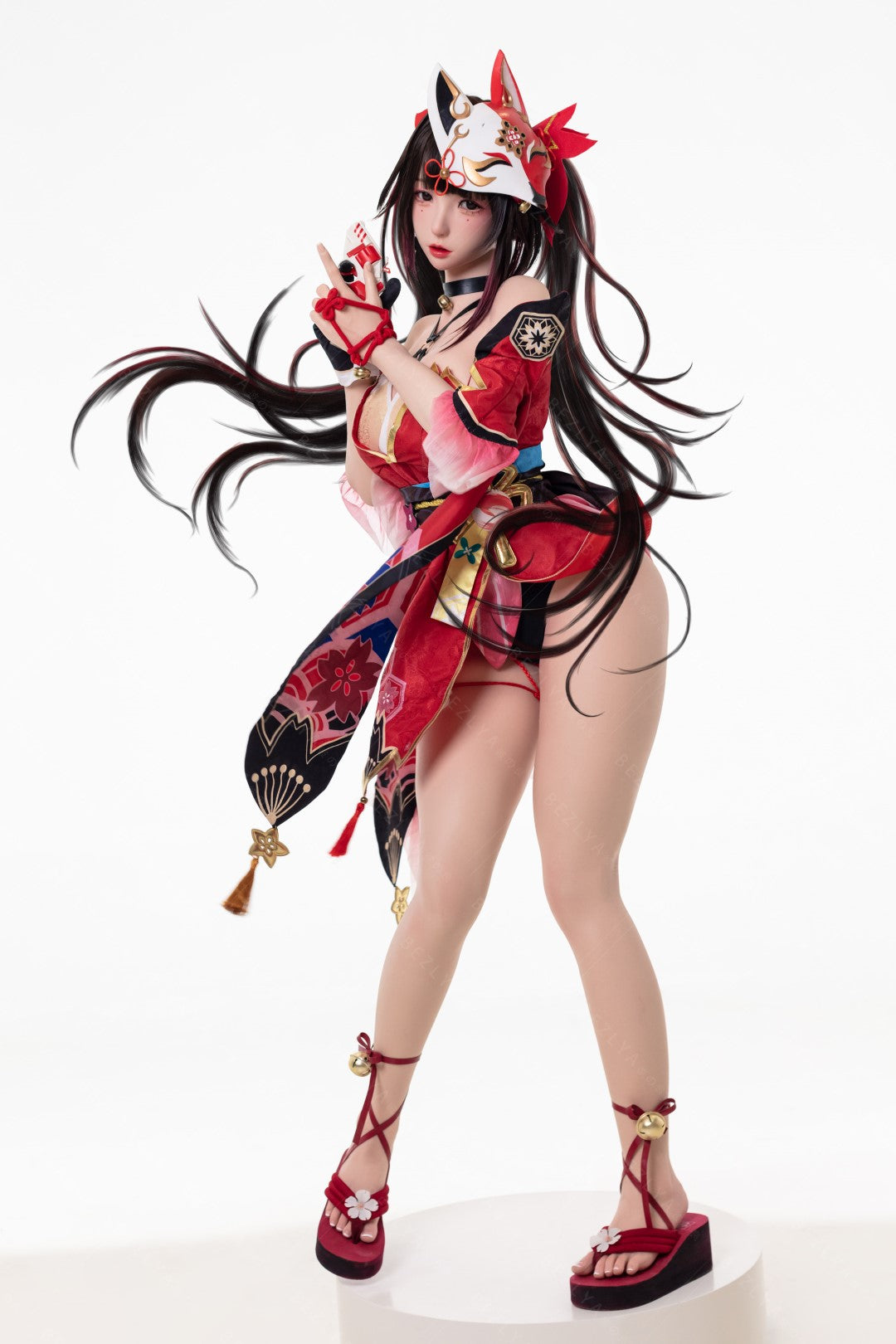 Boneca sexual brilhante (Bezlya Doll Copo E de 155cm 2.2CF Silicone)