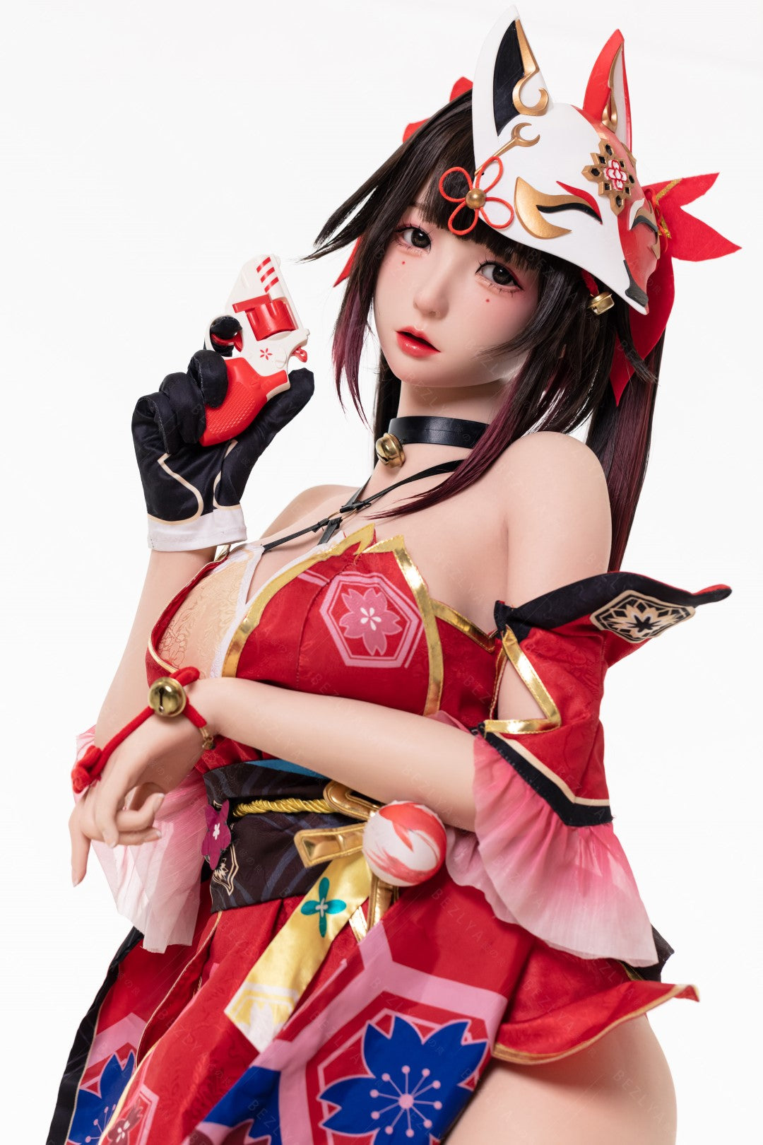 Boneca sexual brilhante (Bezlya Doll Copo E de 155cm 2.2CF Silicone)