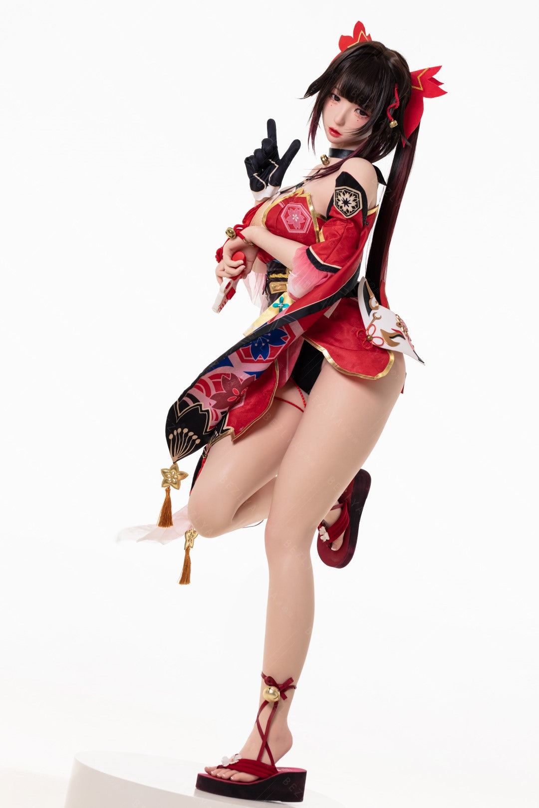 Boneca sexual brilhante (Bezlya Doll Copo E de 155cm 2.2CF Silicone)