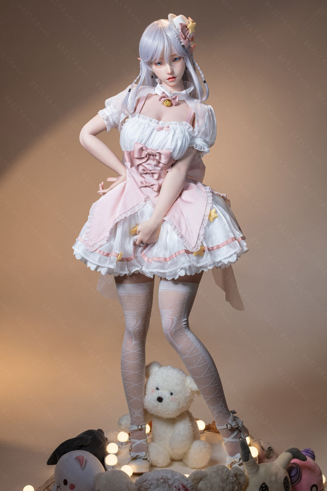 Boneca sexual Calla (Bezlya Doll Copo E de 155cm 2.2CF Silicone)