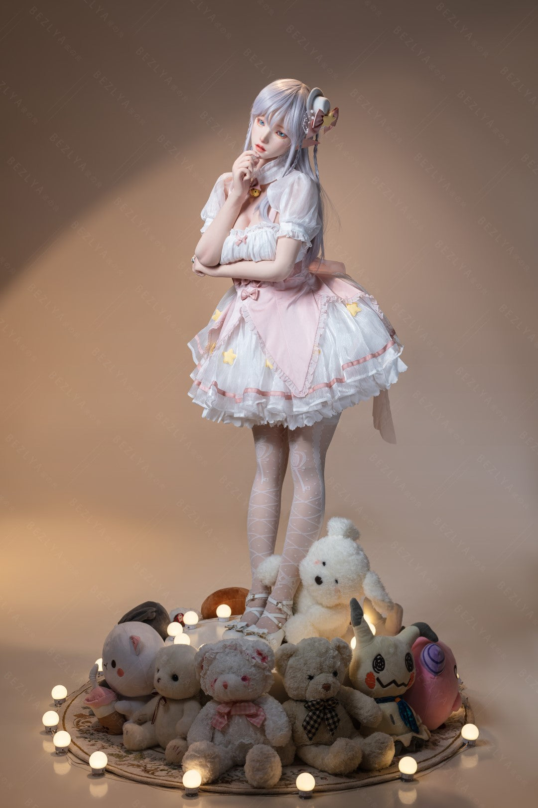 Boneca sexual Calla (Bezlya Doll Copo E de 155cm 2.2CF Silicone)