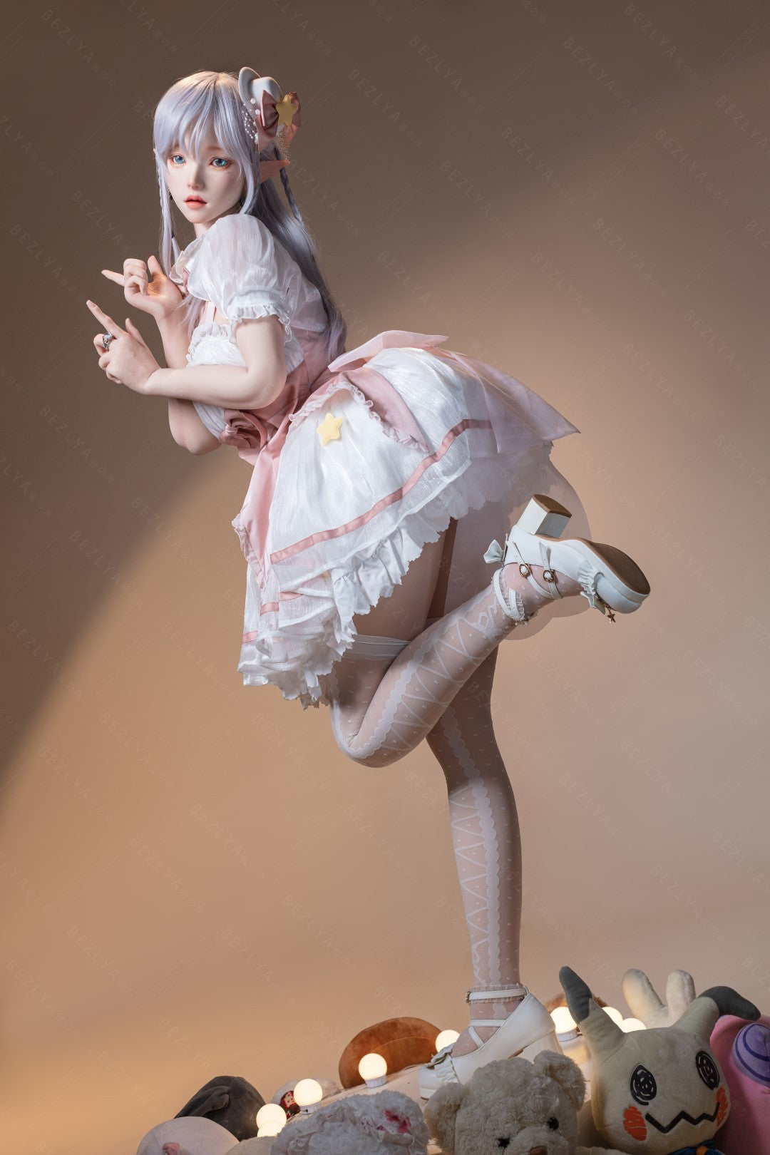 Boneca sexual Calla (Bezlya Doll Copo E de 155cm 2.2CF Silicone)