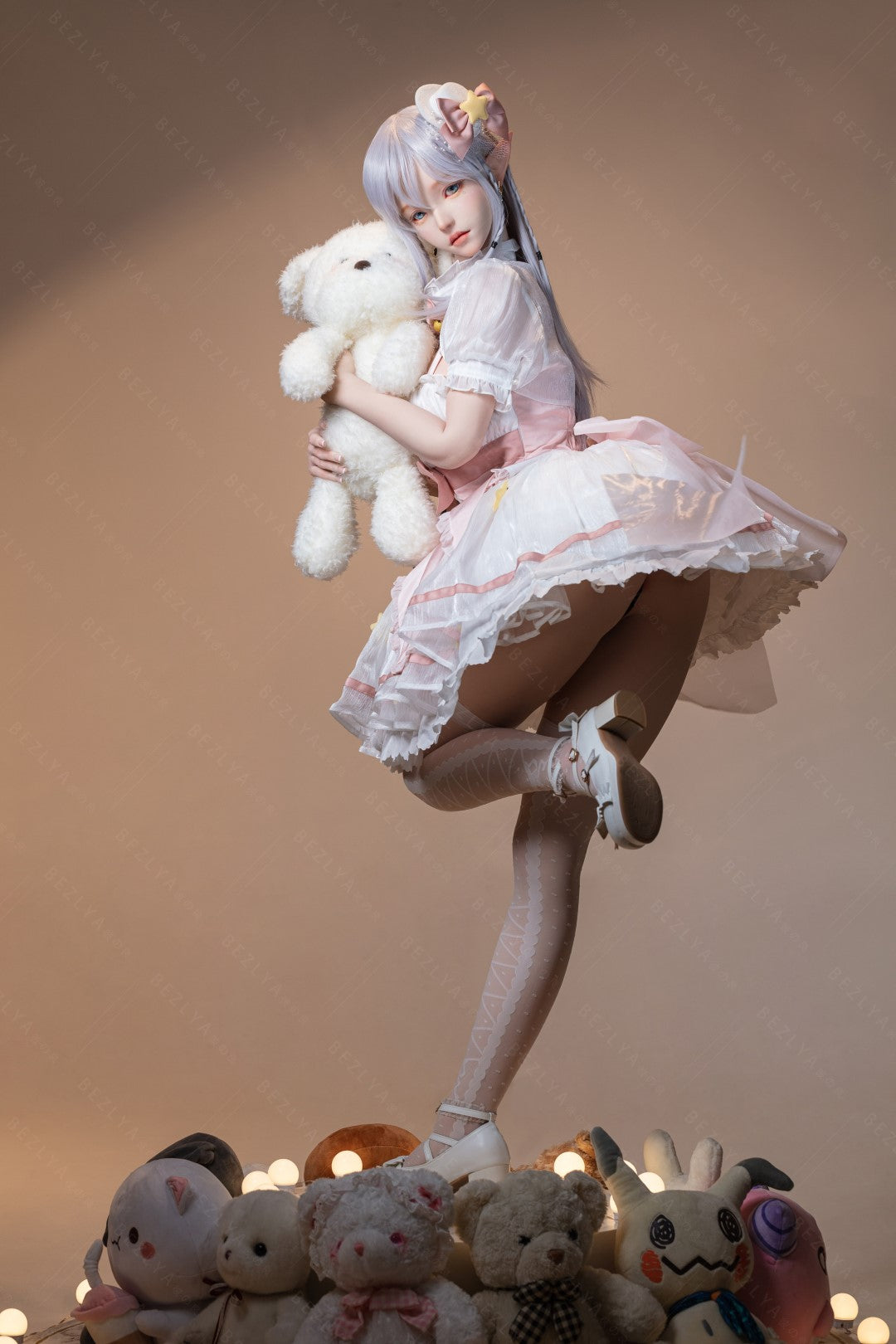 Boneca sexual Calla (Bezlya Doll Copo E de 155cm 2.2CF Silicone)