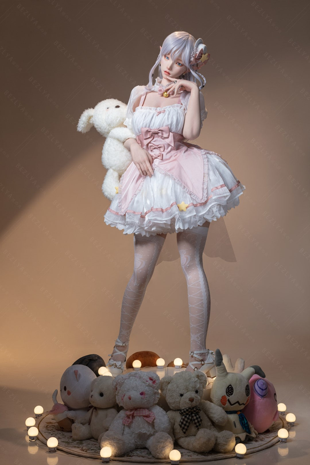 Boneca sexual Calla (Bezlya Doll Copo E de 155cm 2.2CF Silicone)