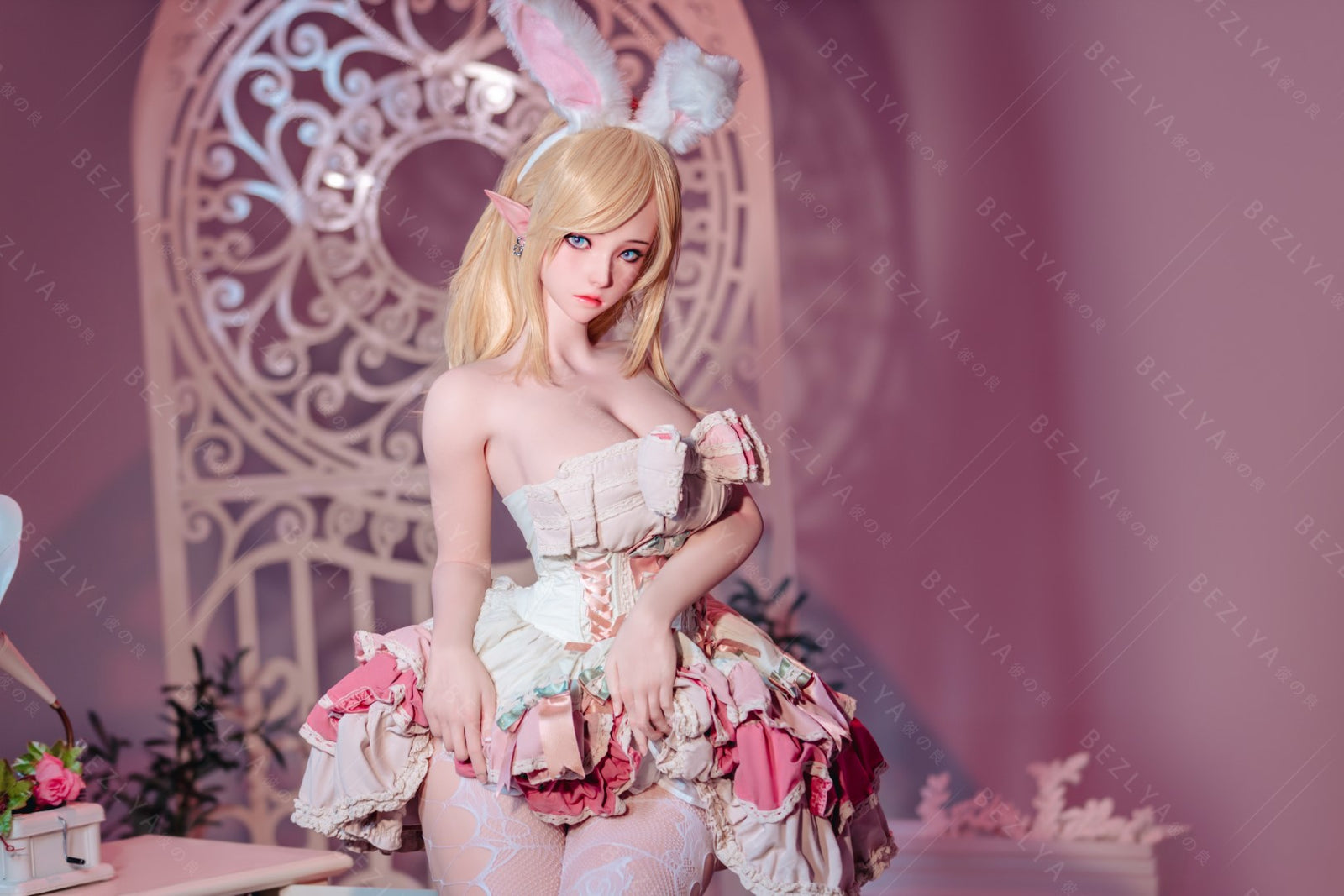 Boneca sexual Calla (Bezlya Doll Copo E de 155cm 2.2CF Silicone)