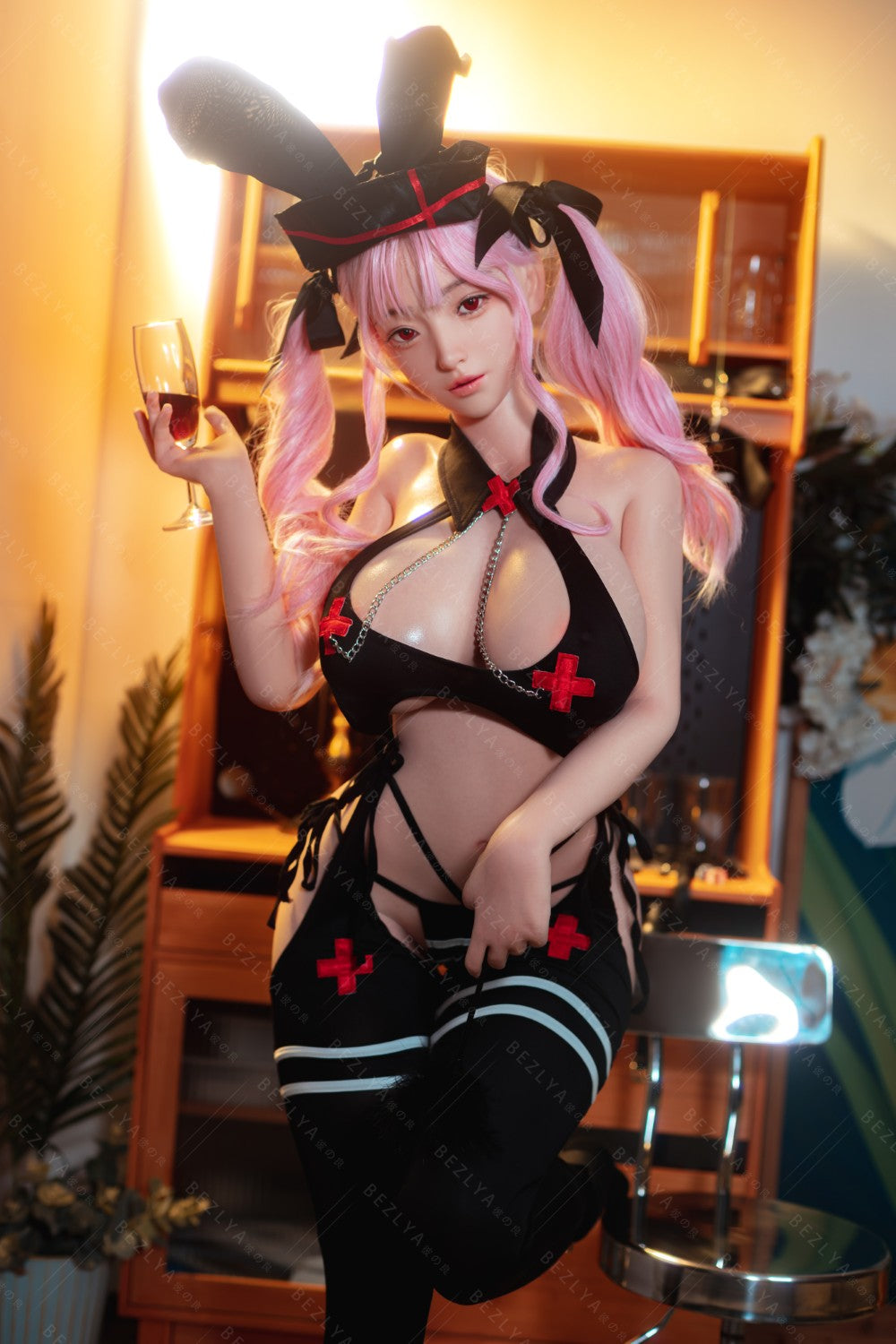 bletilla muñeca sexual (Bezlya Doll 157cm copa F 2.2CF Silicona)