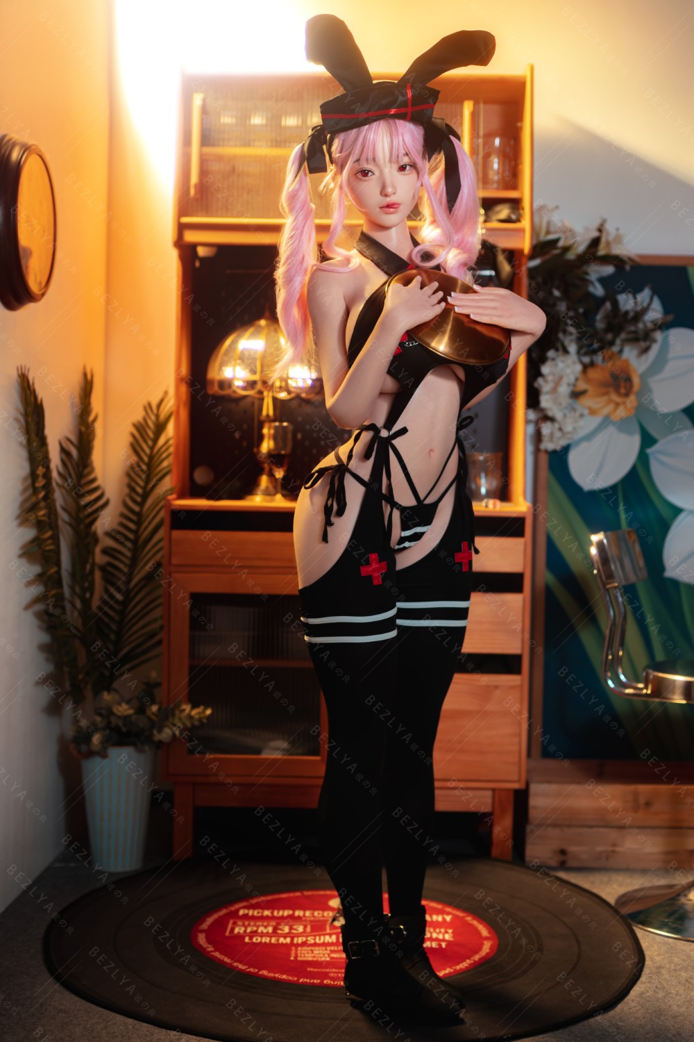 bletilla muñeca sexual (Bezlya Doll 157cm copa F 2.2CF Silicona)