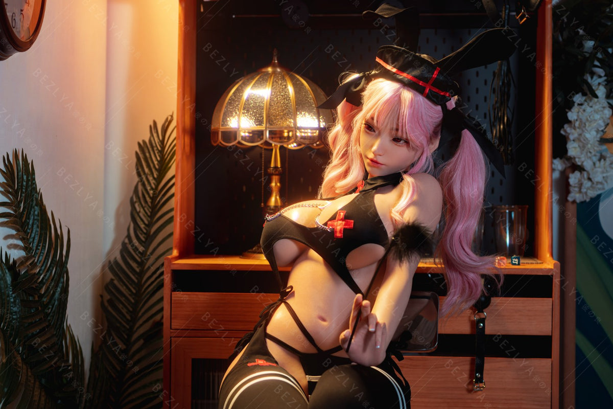 bletilla muñeca sexual (Bezlya Doll 157cm copa F 2.2CF Silicona)