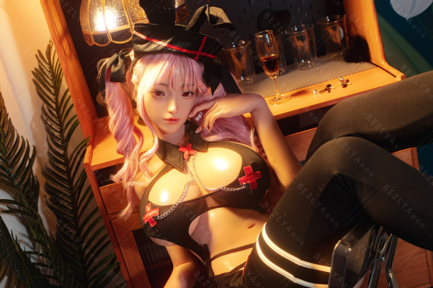 bletilla muñeca sexual (Bezlya Doll 157cm copa F 2.2CF Silicona)