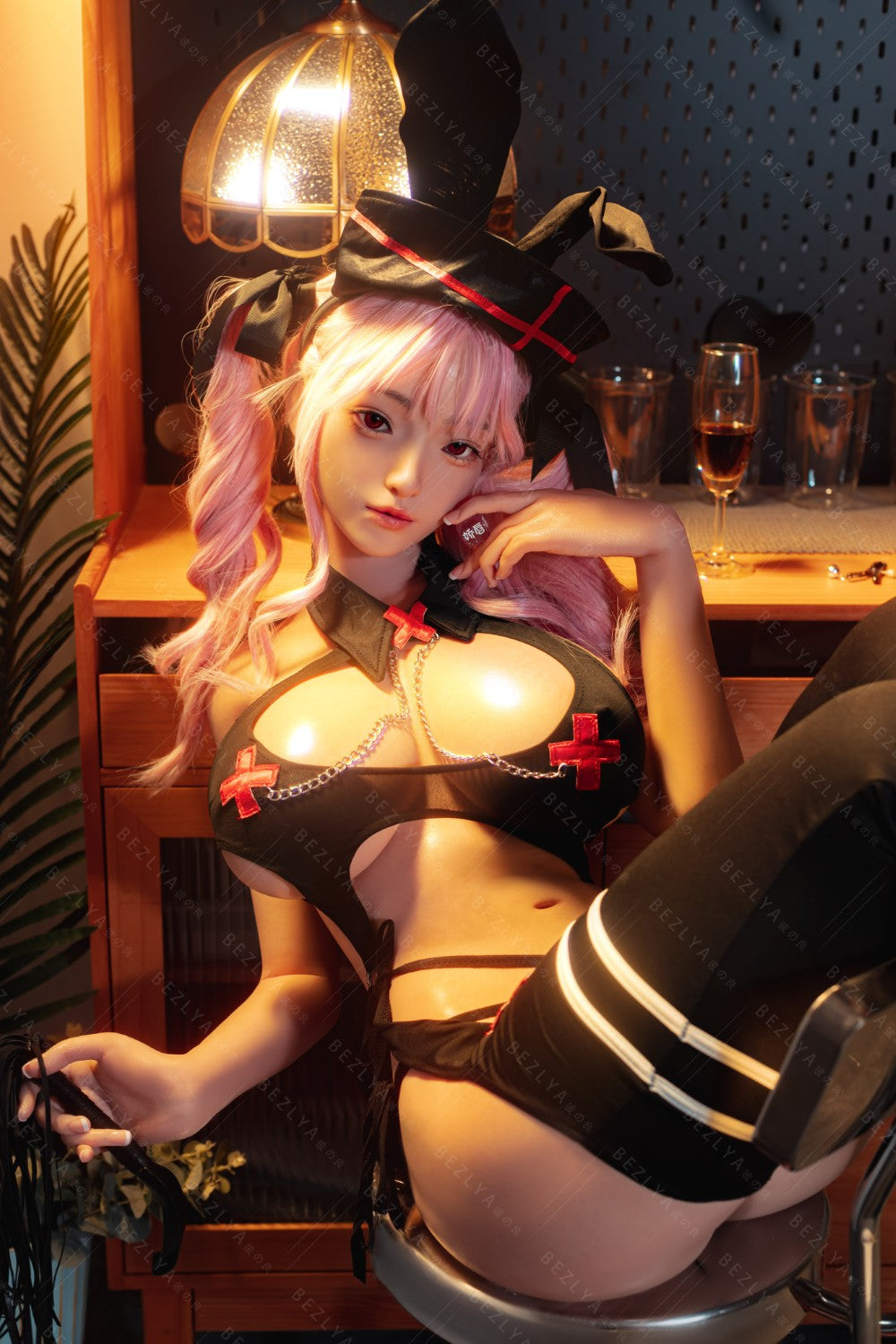 bletilla muñeca sexual (Bezlya Doll 157cm copa F 2.2CF Silicona)