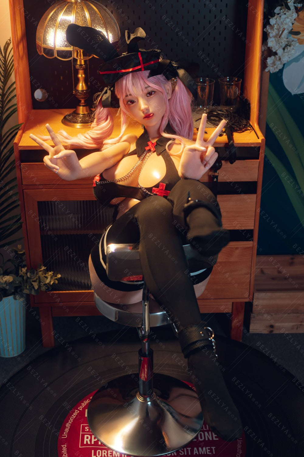 bletilla muñeca sexual (Bezlya Doll 157cm copa F 2.2CF Silicona)