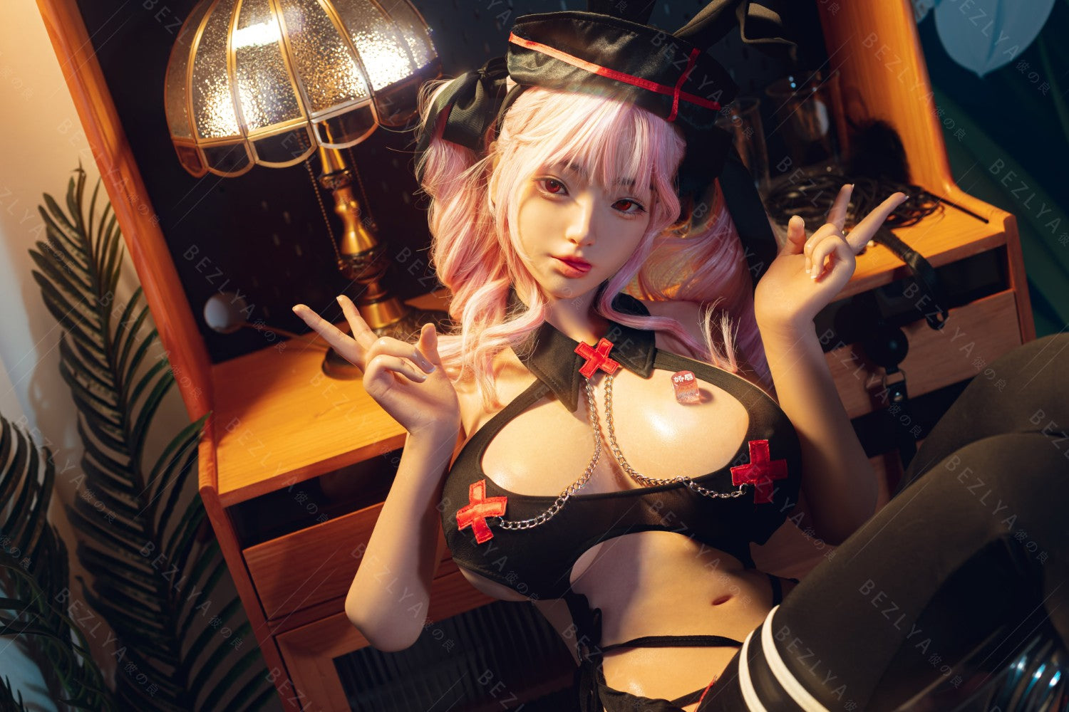 bletilla muñeca sexual (Bezlya Doll 157cm copa F 2.2CF Silicona)