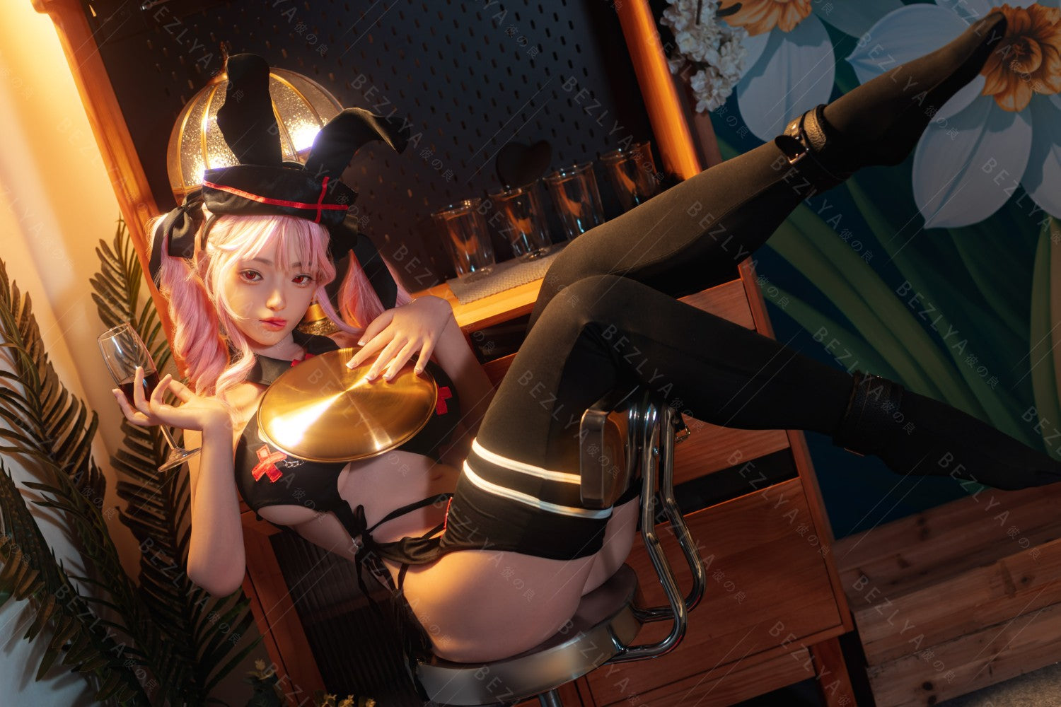 bletilla muñeca sexual (Bezlya Doll 157cm copa F 2.2CF Silicona)