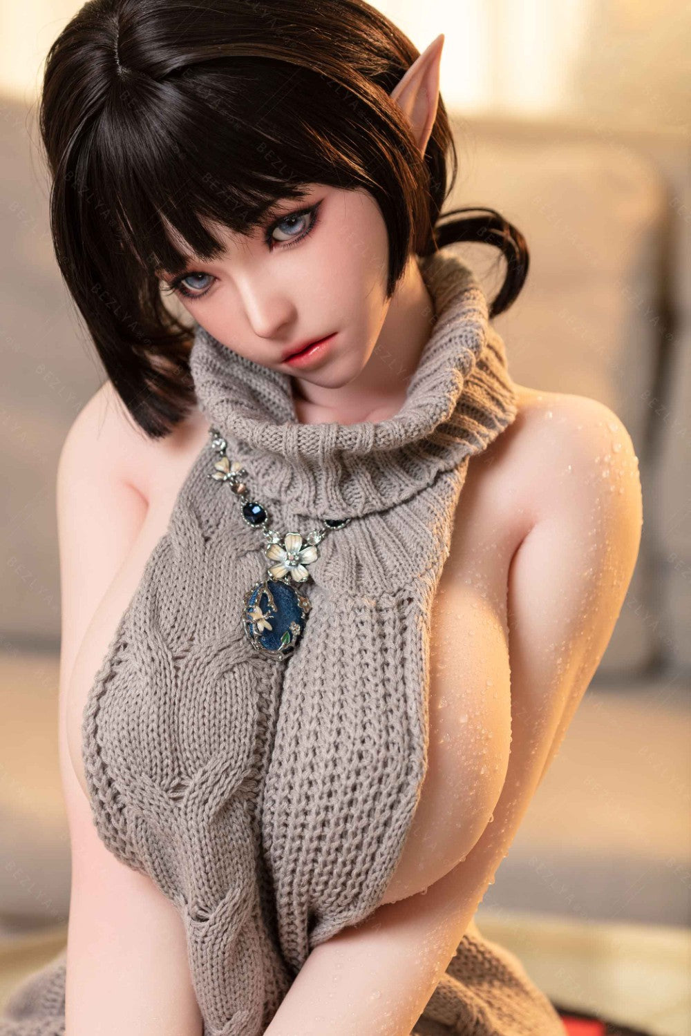 cala muñeca sexual (Bezlya Doll 155cm copa F 2.0 TPE+Silicona)