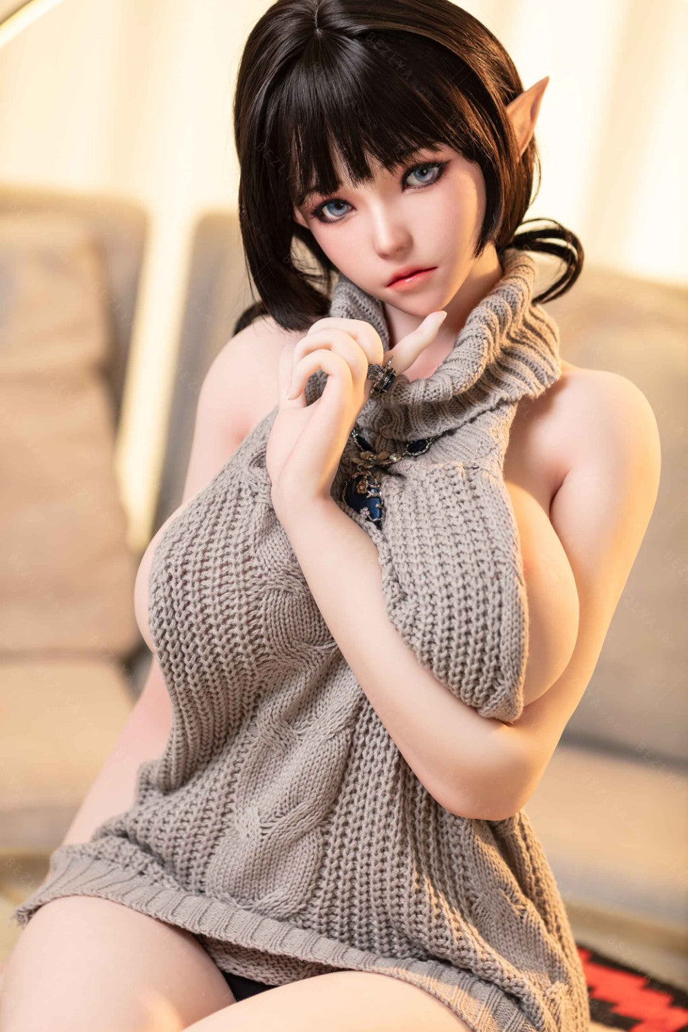 cala muñeca sexual (Bezlya Doll 155cm copa F 2.0 TPE+Silicona)